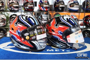 ARAI x 56design VZ-RAM NAKANO-SHURIKEN SILVER 中野真矢 2007年紀念版開面頭盔抵港