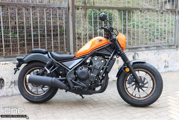 2025 HONDA REBEL 500金屬灰及500 S鮮橙新色抵港