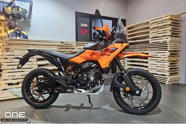 2026 KTM 390 ADVENTURE X城市版抵港 輕量級冒險型電單車　兼顧市區代步與假日探索