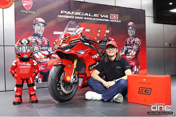 2026 Ducati Panigale V4 Marquez 2025 World Champion Replica馬坤斯2025世界冠軍特別版——新車開箱 全球限量293部，香港唯一一部，連稅車價逾百萬