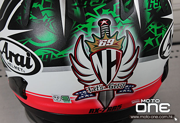 2012 ARAI RX7-RR5 Nicky Hayden