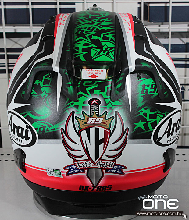 2012 ARAI RX7-RR5 Nicky Hayden