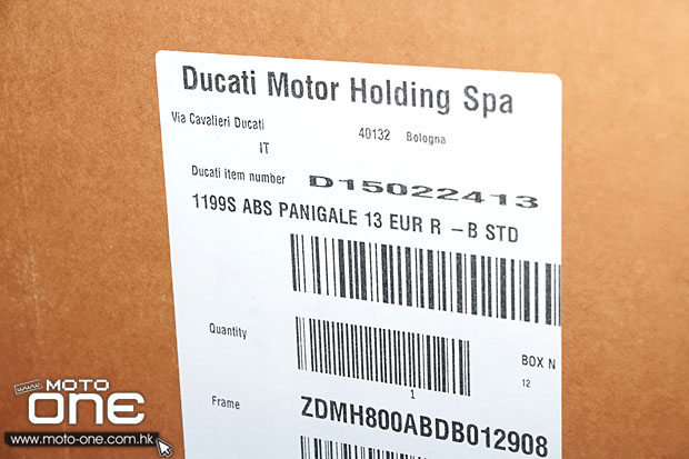2013 DUCATI Panigale 1199S ABS 方中信 moto-one.com.hk