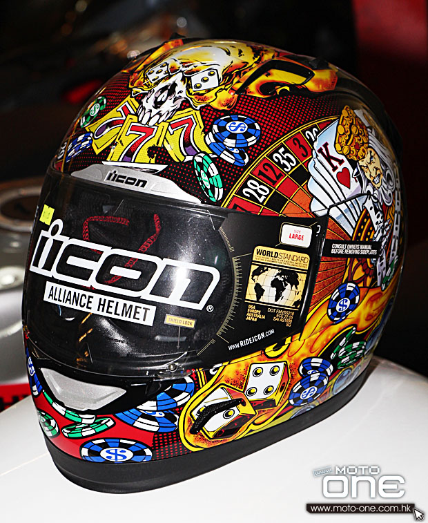 2013 ICON ALLIANCE HELMET