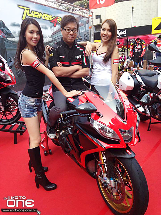 2013 aprilia hk bikeshow