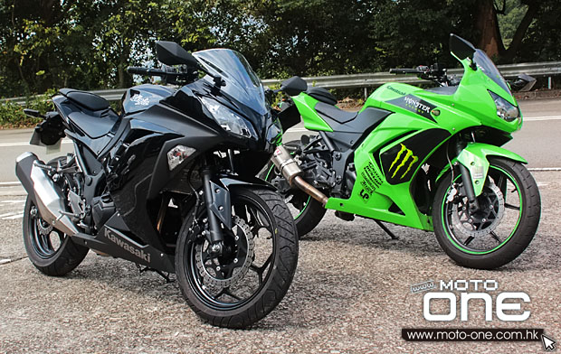 2013 kawasaki ninja 300 & 2008 ninja 250