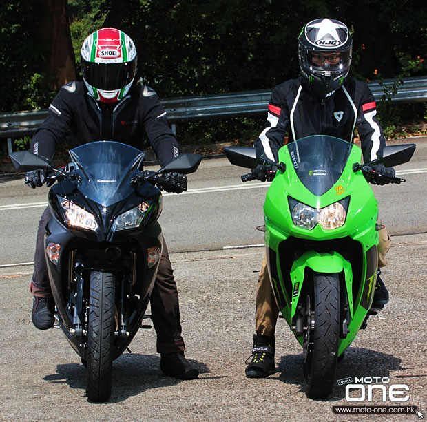 2013 kawasaki ninja 300 & 2008 ninja 250