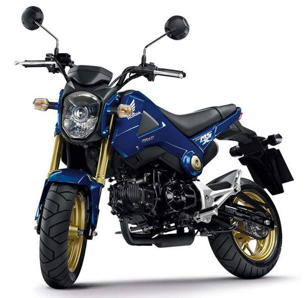 2014hondamsx125新色系全金轮框