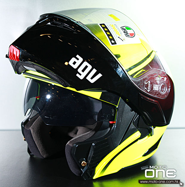 2014 AGV COMPACT HELMET ELLOW