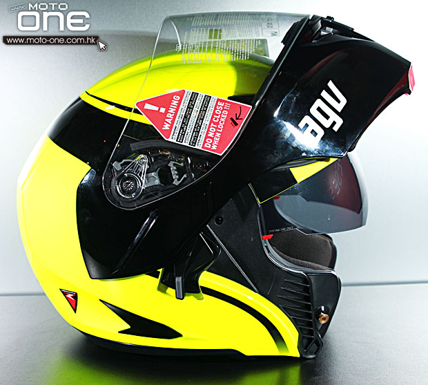 2014 AGV COMPACT HELMET ELLOW