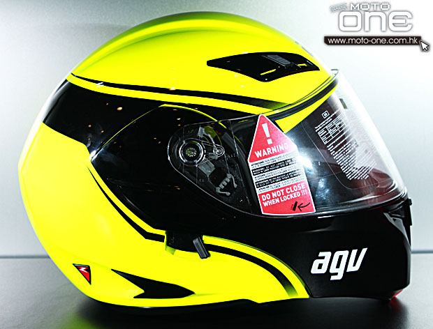 2014 AGV COMPACT HELMET ELLOW