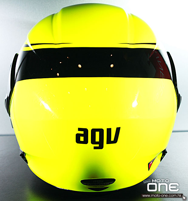 2014 AGV COMPACT HELMET ELLOW