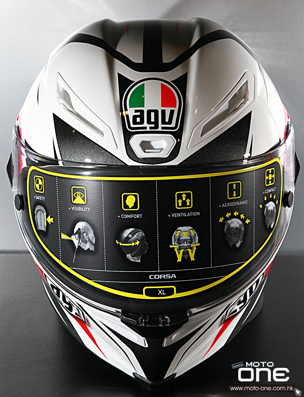 2014 AGV CORSA VELOCITY