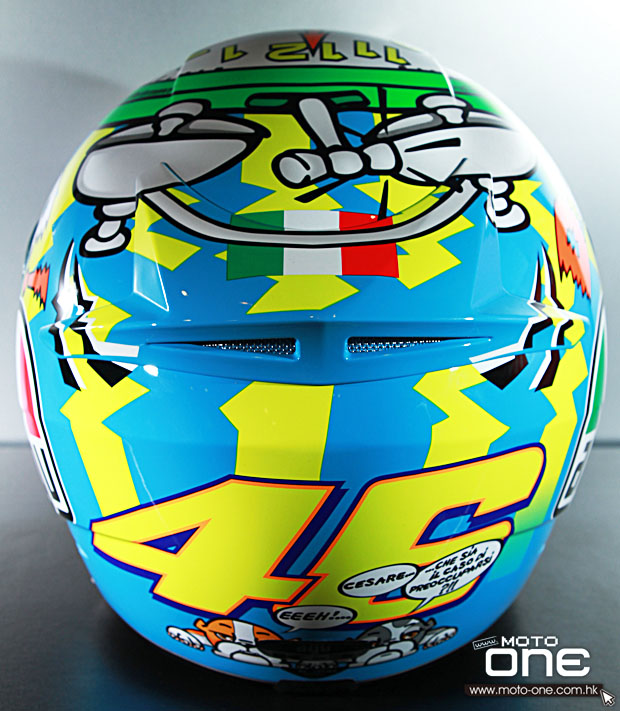 2014 AGV K3 ROSSI HELMET