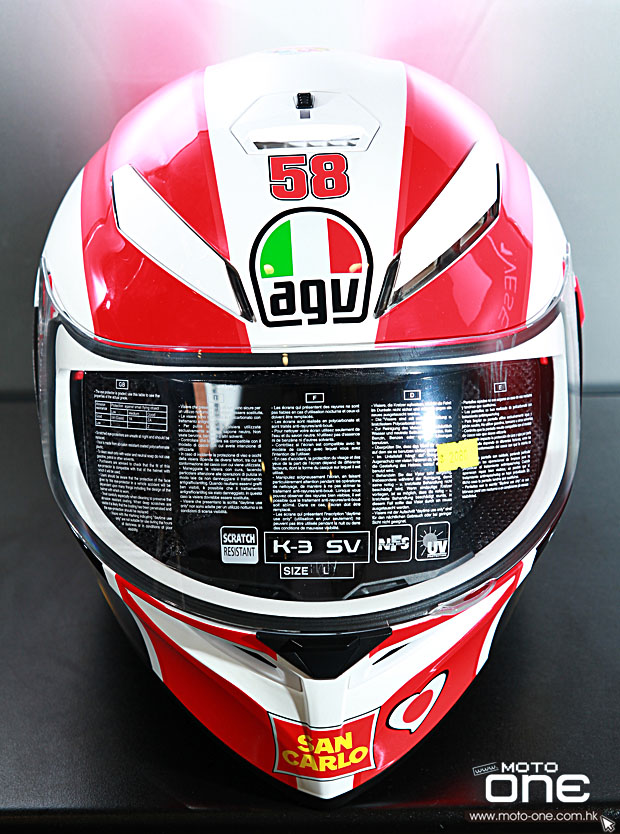 2014 AGV K3 SV SIMONCELLI