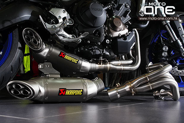 2014 AKRAPOVIC YAMAHA MT-09 exhaust