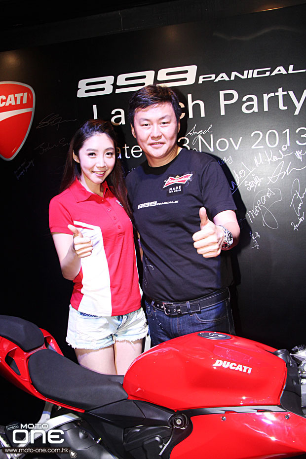 DUCATI 899 Panigale Launching Party moto-one.com.hk