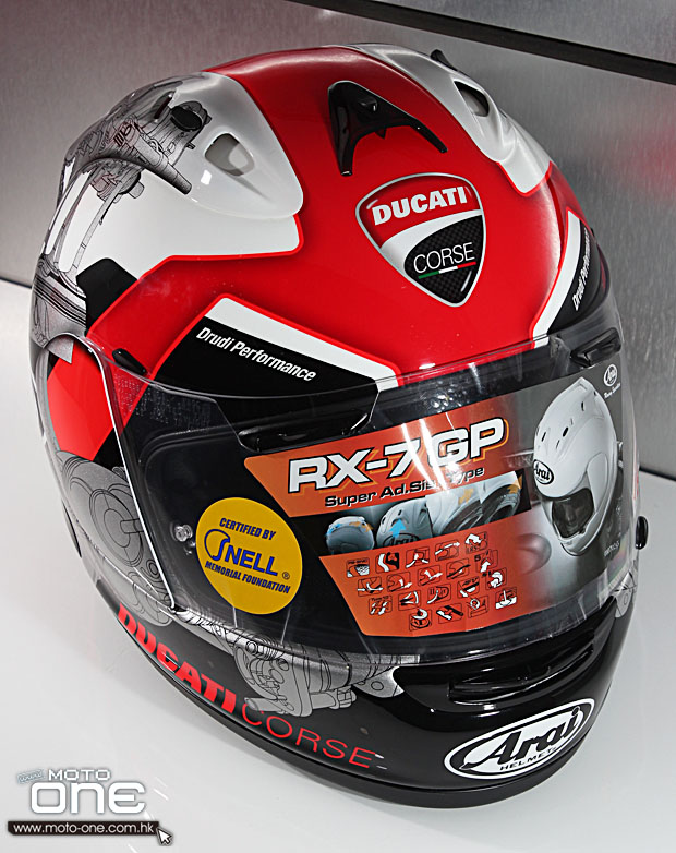 2014 DUCATI CORSE HELMET