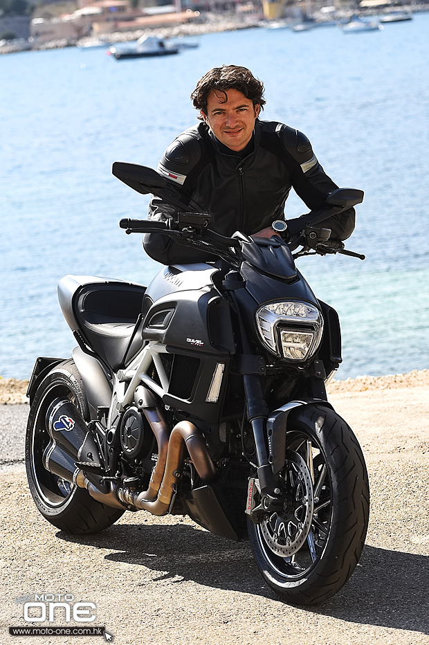 2014 Ducati DIAVEL international press test