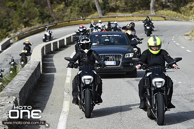 2014 Ducati DIAVEL international press test