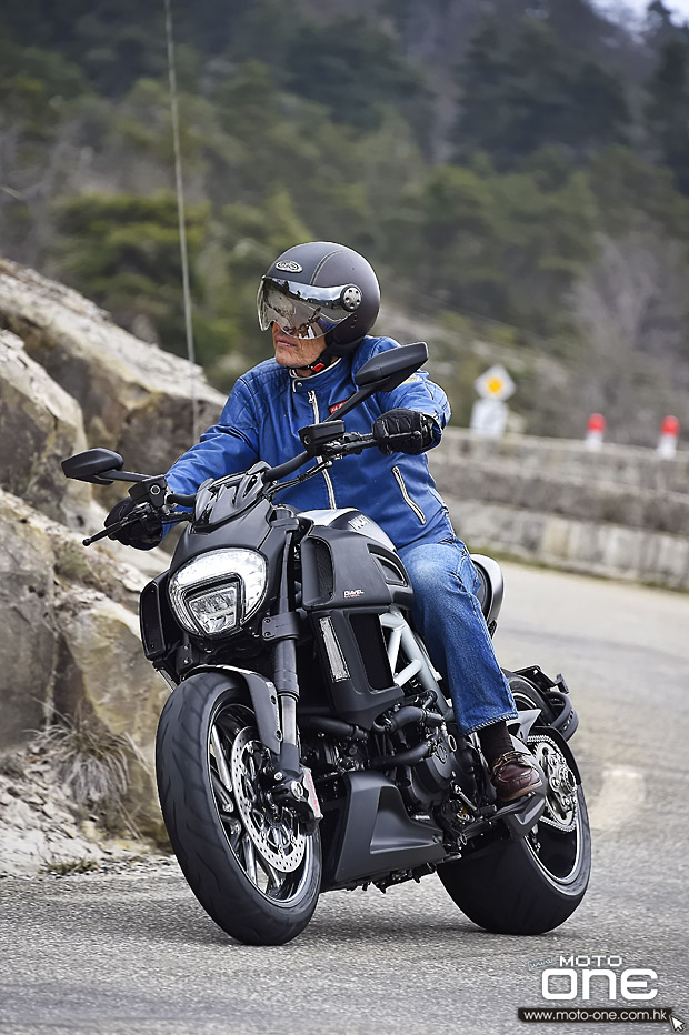 2014 Ducati DIAVEL international press test