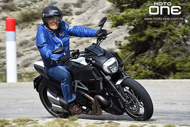 2014 Ducati DIAVEL international press test