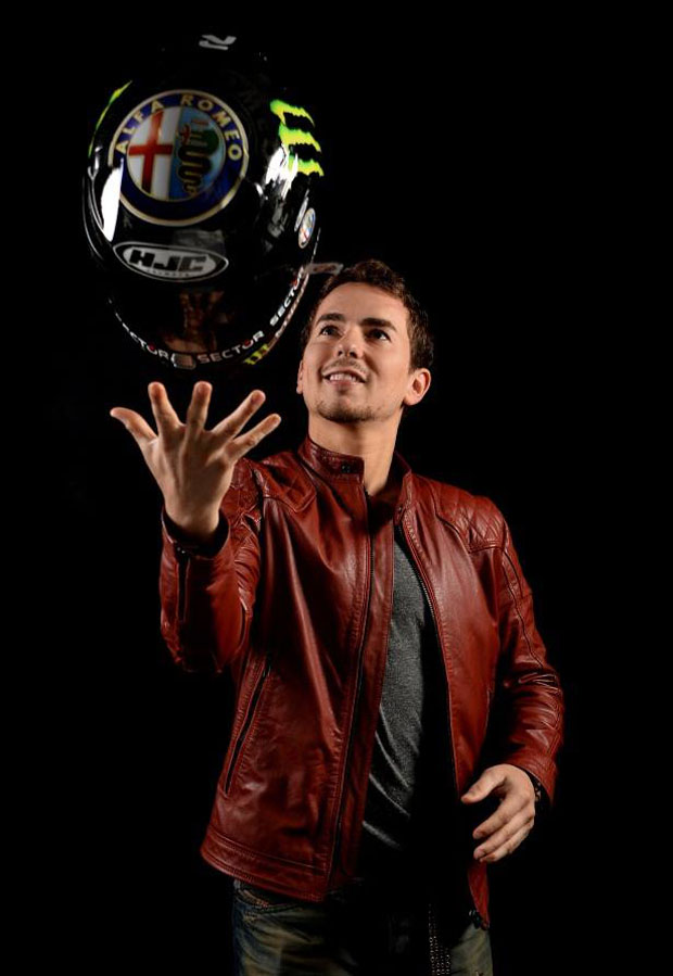 2014 HJC R-PHA 10 Lorenzo Alfa Romeo HELMET