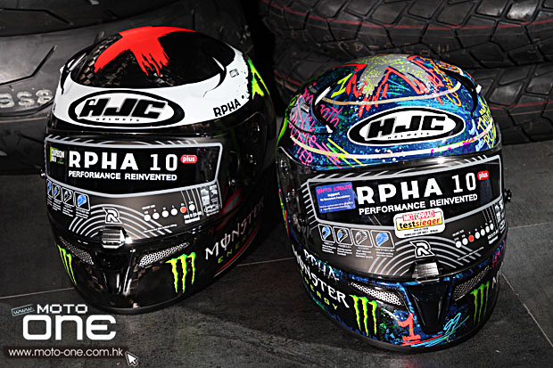 HJC R-PHA 10 Graffiti CARBON LORENZO