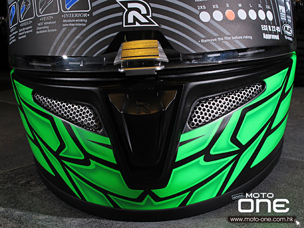 2014 HJC RPHA-10 PLUS LORENZO Green Mamba