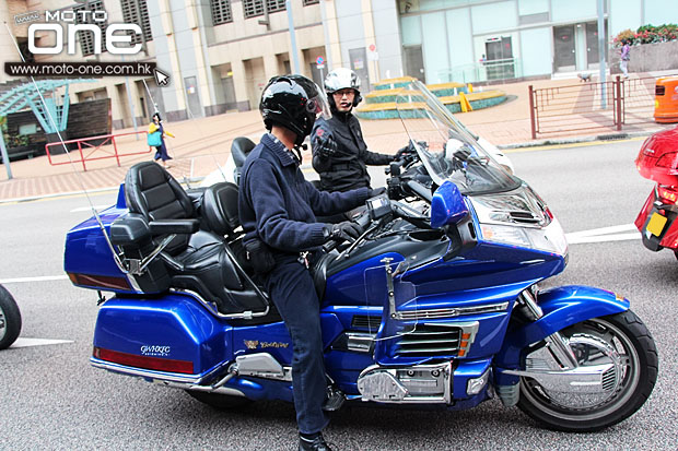 2014 HONDA GOLDWING 1800 F6B riding