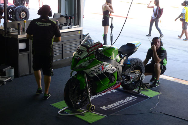 2014 KAWASAKI WSBK Tom Sykes & TITANIC