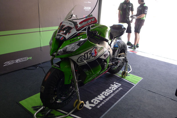 2014 KAWASAKI WSBK Tom Sykes & TITANIC