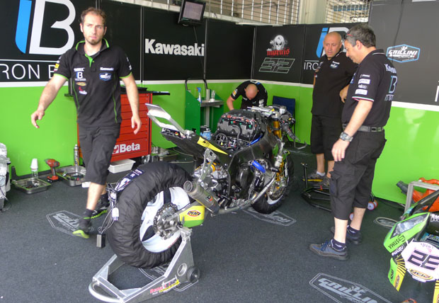 2014 KAWASAKI WSBK Tom Sykes & TITANIC