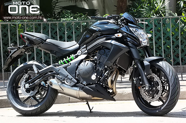 2014 Kawasaki ER6n black