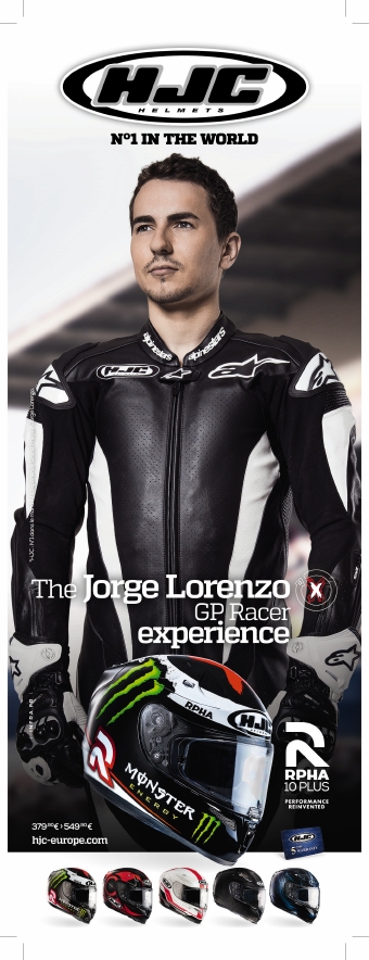 2014 Lorenzo HJC R-PHA 10 PLUS