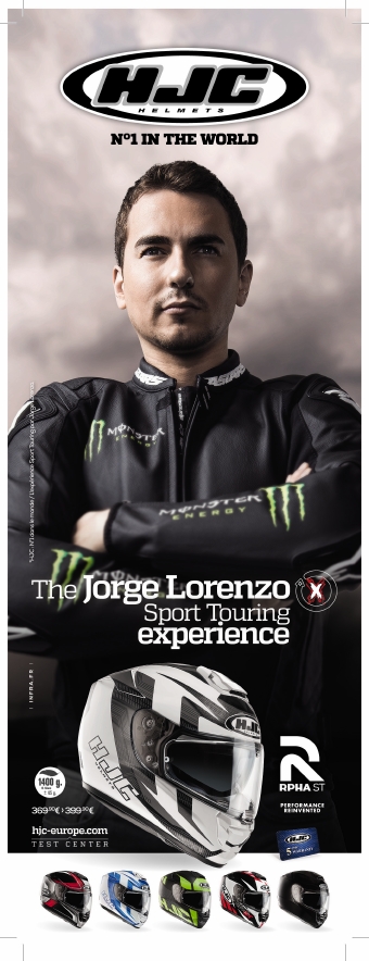 2014 Lorenzo HJC R-PHA 10 PLUS