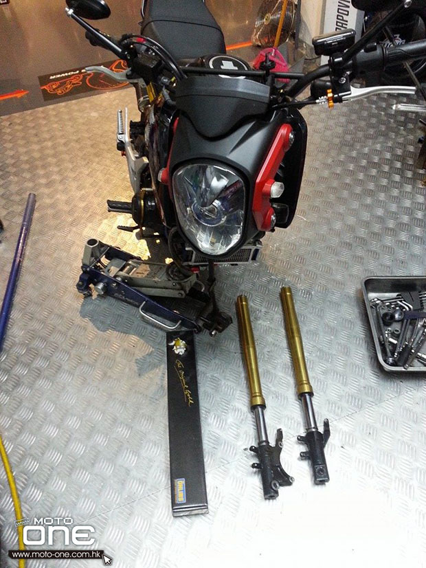 2014 MSX Ohlins front fork kit