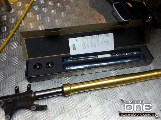 2014 MSX Ohlins front fork kit