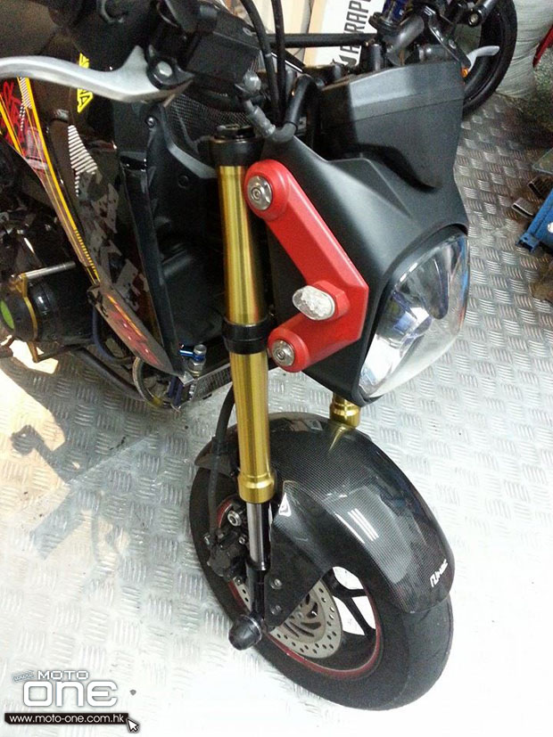 2014 MSX Ohlins front fork kit