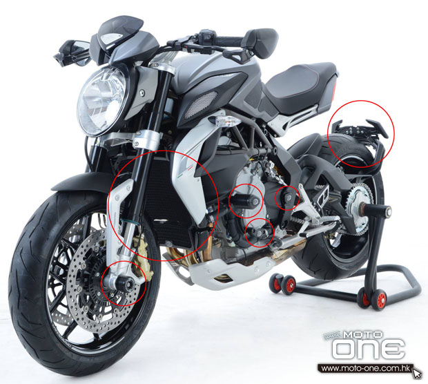 2014 MV Agusta Dragster 800 ABS r&g racing