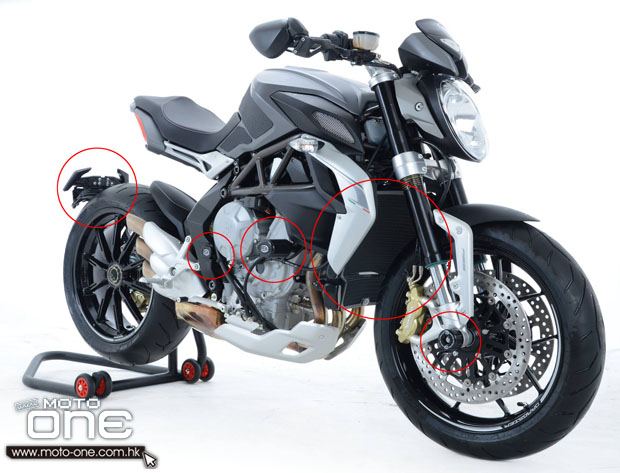 2014 MV Agusta Dragster 800 ABS r&g racing