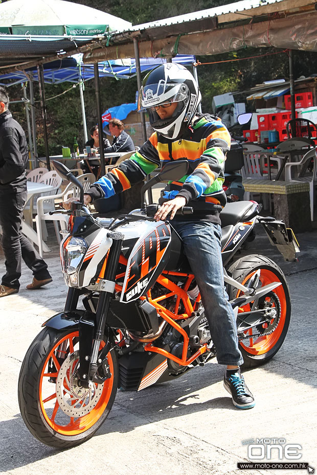 2014 ktm duke 390 abs test day