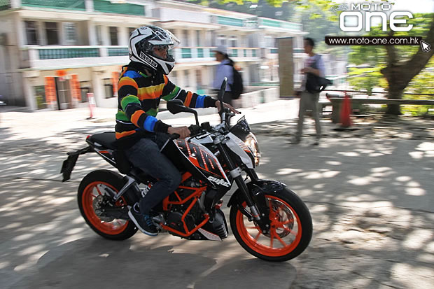 2014 ktm duke 390 abs test day