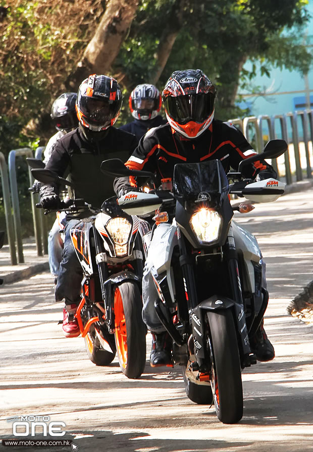 2014 ktm duke 390 abs test day