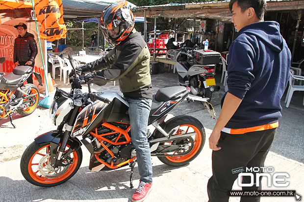 2014 ktm duke 390 abs test day