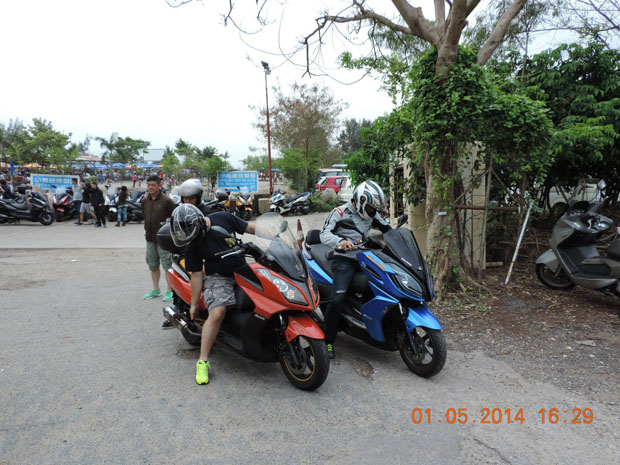 2014 kymco cLub riding & bbq