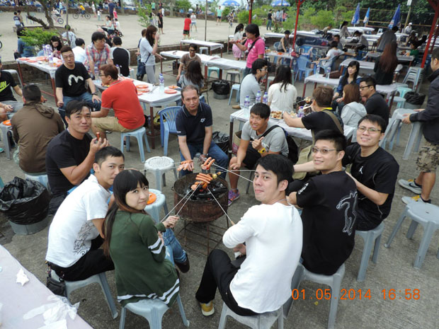 2014 kymco cLub riding & bbq