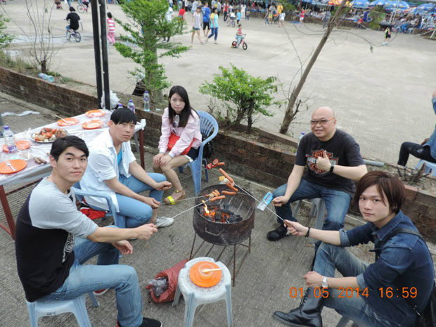 2014 kymco cLub riding & bbq