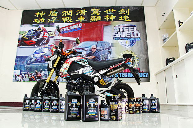 2014 steel shield oil arrived