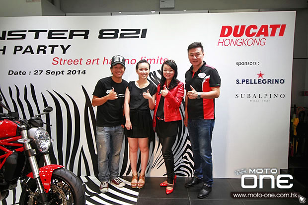 2015 ducati monster 821 Launch Party